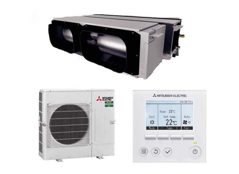 mhi 12.5 kw ducted