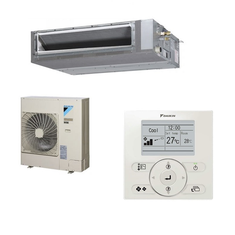 Slimline shop air conditioner