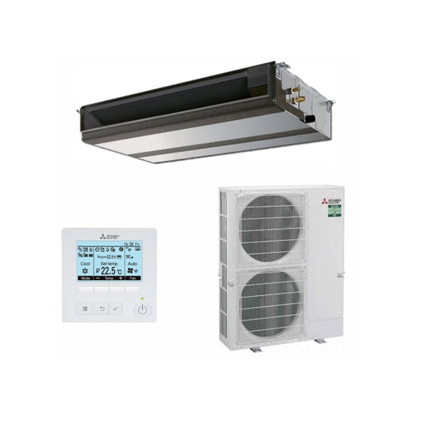 Mitsubishi Electric 10kW Low Profile Power Inverter Ducted System 3 Phase PEAD-M100JAA / PUZ-ZM100YKA2-A.TH