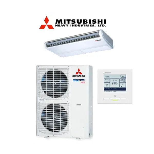 Mitsubishi Ceiling Suspended  System FDE125AVNXWVH | RC-EXZ3A Wired Controller 12.5kW
