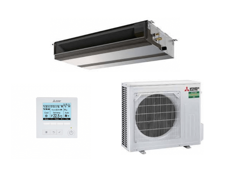 Mitsubishi Electric 7.1kW Inverter Ducted Air Conditioner PEAD-M71JAA / SUZ-M71VAD-A.TH