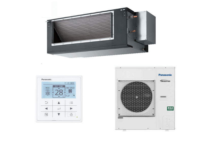 Panasonic 12.5kW Compact Inverter Ducted Air Conditioner S-125PE3R / U-125PZ3R5