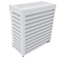 Air Conditioning Cover - AC Aluminium Louvred Screen