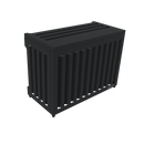 Air Conditioning Cover - AC Aluminium Louvred Screen