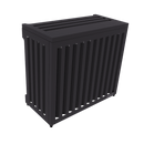 Air Conditioning Cover - AC Aluminium Louvred Screen