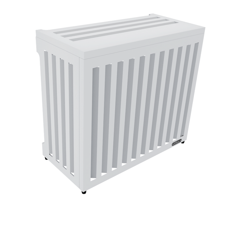 Air Conditioning Cover - AC Aluminium Louvred Screen
