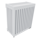 Air Conditioning Cover - AC Aluminium Louvred Screen