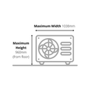 Air Conditioning Cover - WPC Screen