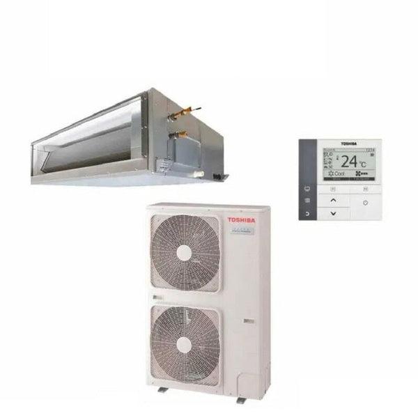 Toshiba 14kW Digital Inverter High Static Ducted Air Conditioner System 3 Phase RAV-GM1601DTP-A / RAV-GM1601AT8P-A